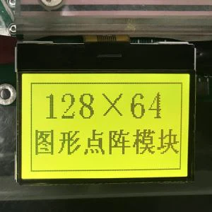 1.8 Inch Yellow-Green 128x64 LCD Grafis