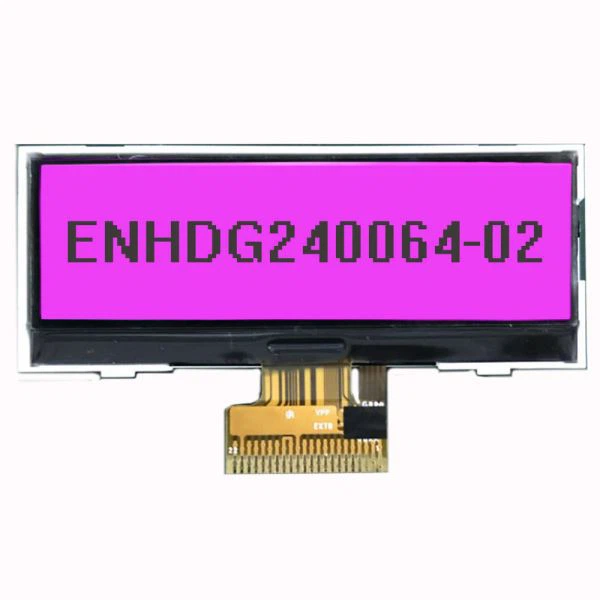 240 * 64 Lcd Skrin Lcd Lampu Belakang RGB LED Lcd Display Fpc