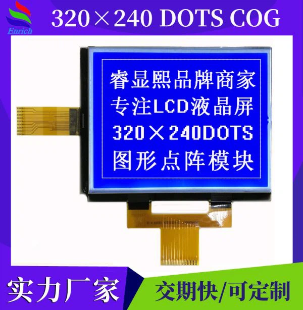 320 * 240 Monochrome STN Blue Display Graphic Manufacturers