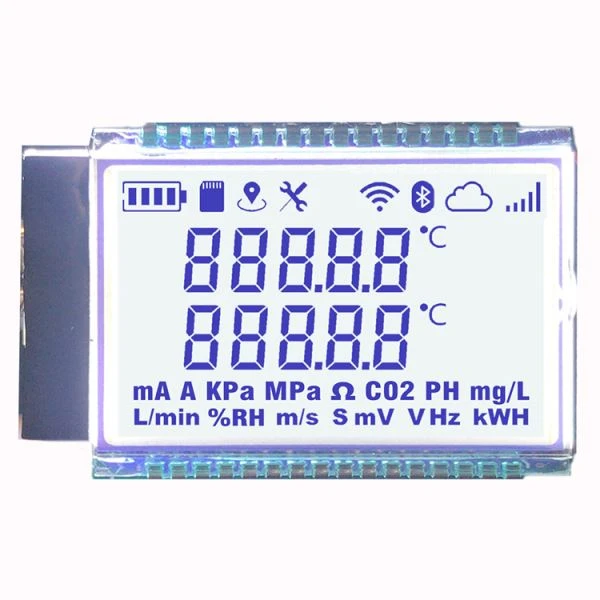 7 Paparan LCD Segmen dengan Lampu LED