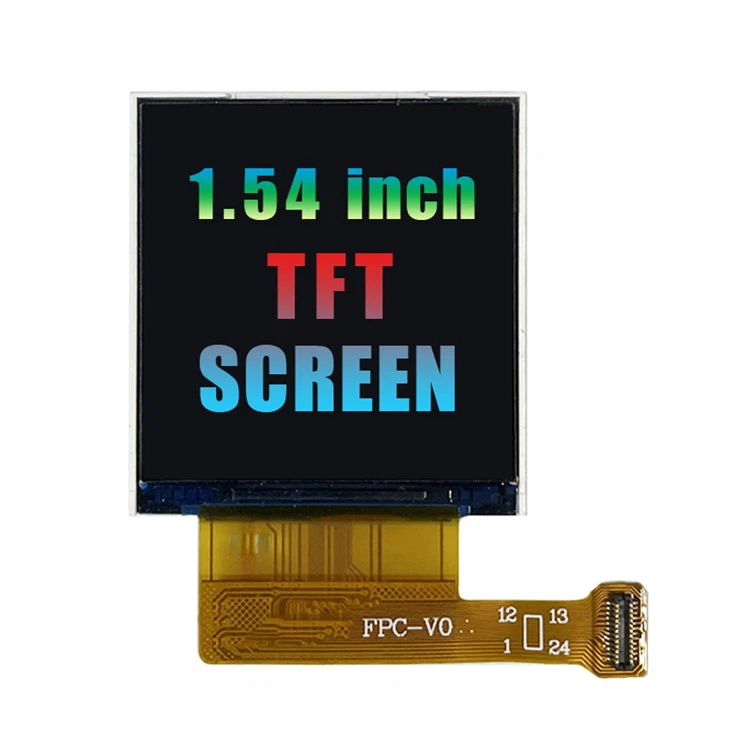 1.54 Paparan LCD TFT 240x240 Resolusi Modul LCD